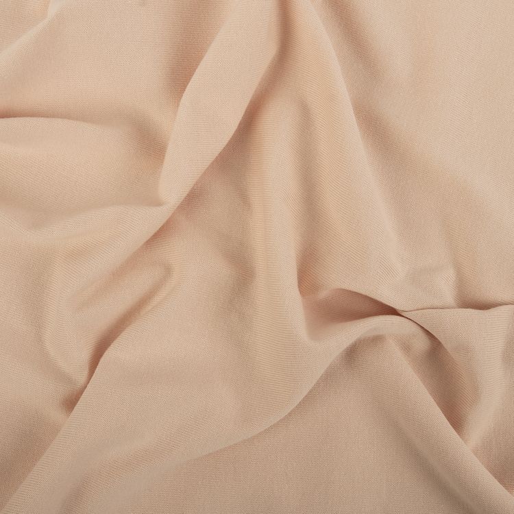 Трикотаж кукольный, 5 м x 165 см, 225 г/м2, 100% хлопок, цвет: №03 розовый/кремовый, Peppy — картинка 3