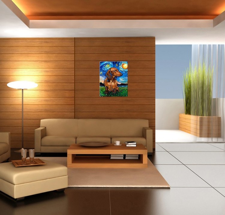 Картина по номерам «Такса» — картинка 4