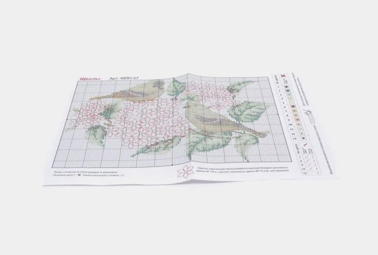 Набор для вышивания «Щеглы» — картинка 4