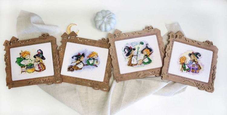 Набор для вышивания «Полёт на метле» — картинка 4