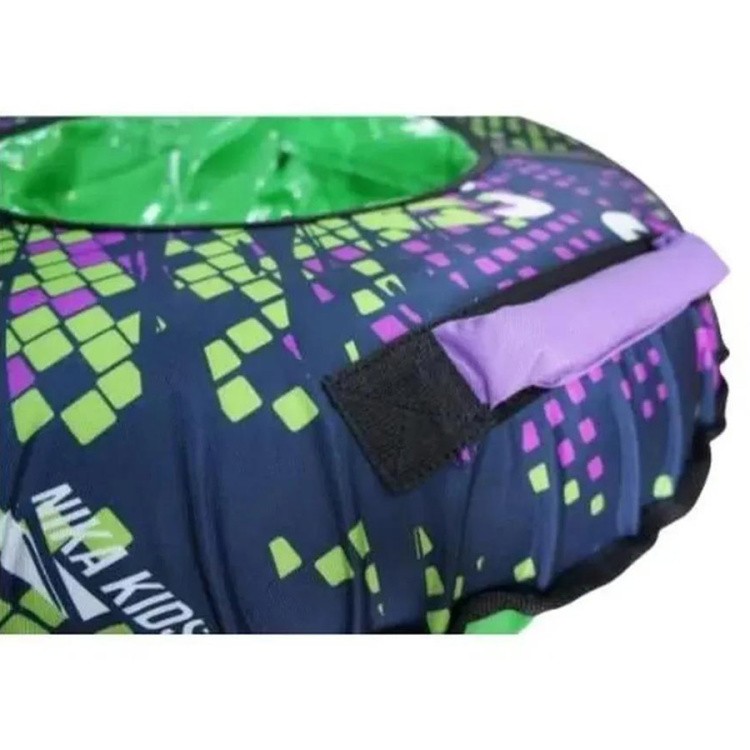 Детская зимняя ватрушка тюбинг для катания 95 см — картинка 5