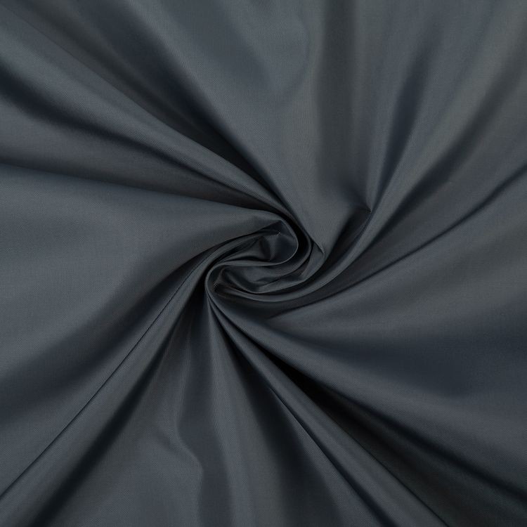 Ткань подкладочная Taffeta 180Т, 10 м х 152 см, 57 г/м², цвет: №345 темо-серый, Gamma