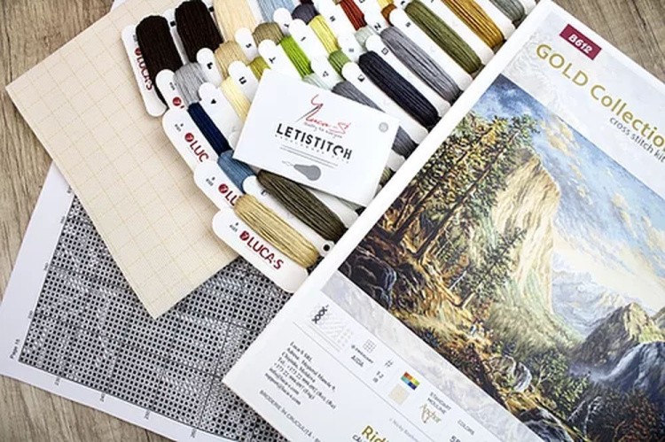 Набор для вышивания «Путешествие в горы» — картинка 8