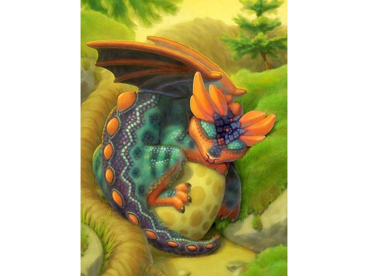 Фигурка для раскрашивания «Дракон гипноглазый» — картинка 3