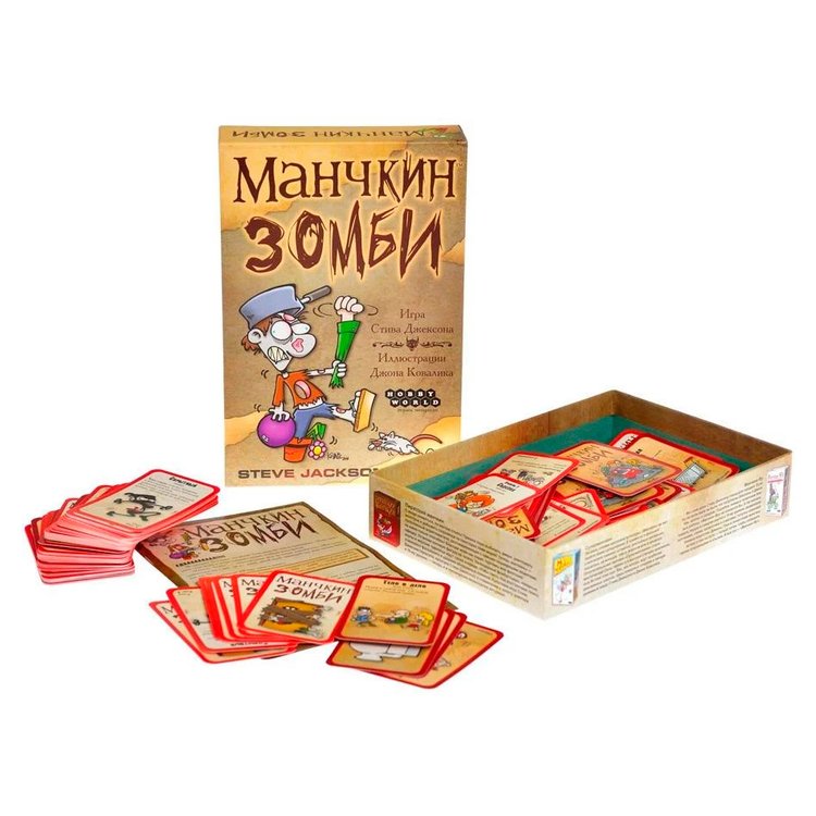Настольная игра: Манчкин Зомби (2-е рус. изд.) — картинка 2