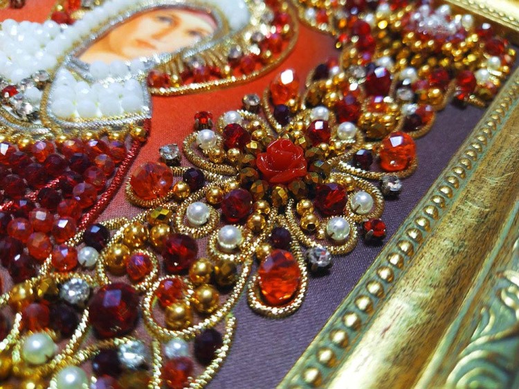 Набор для вышивания хрустальными камнями «Святая Марина» — картинка 14