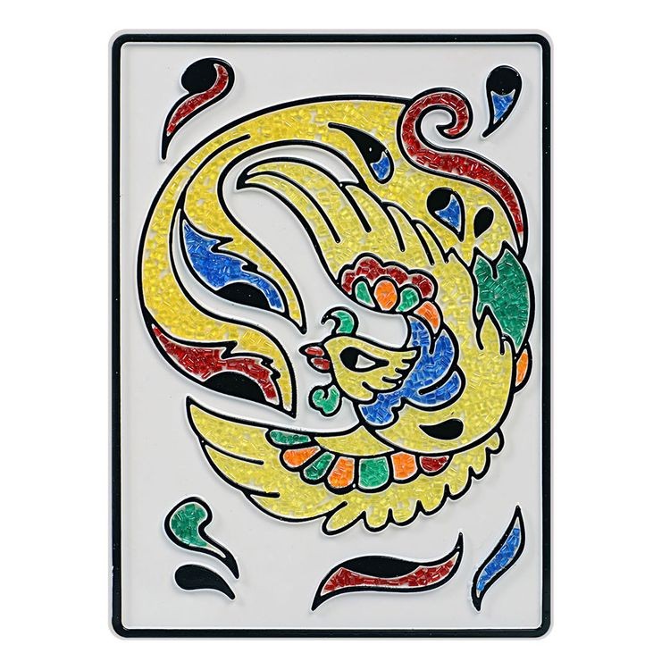 Набор для творчества «Насыпь на клей. Жар-птица», тип 8 — картинка 2