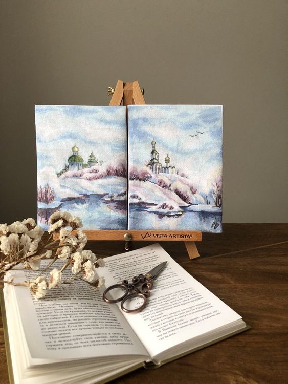 Набор для вышивания «Весна. Апрель» — картинка 5