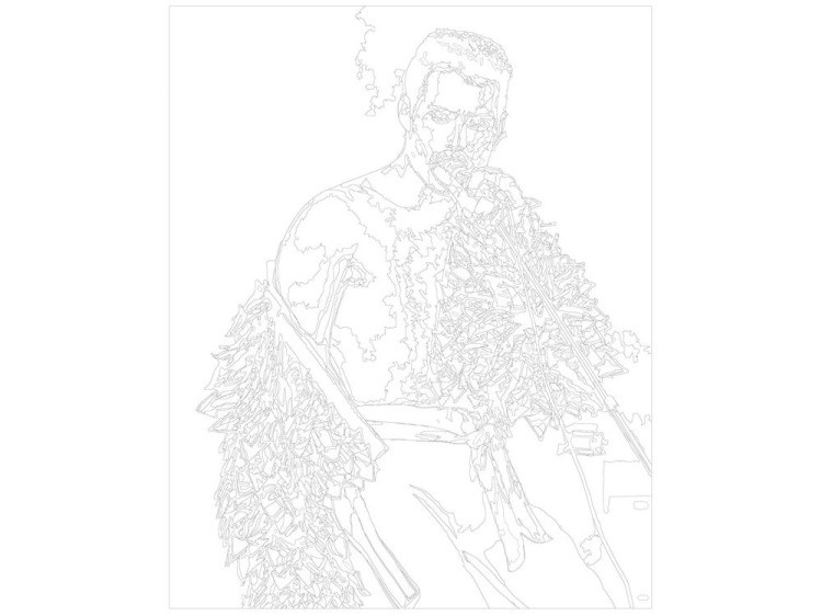 Картина по номерам «Фредди Меркьюри» — картинка 3