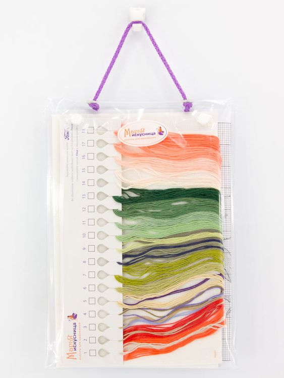 Набор для вышивания «Маки и чертополох» — картинка 3