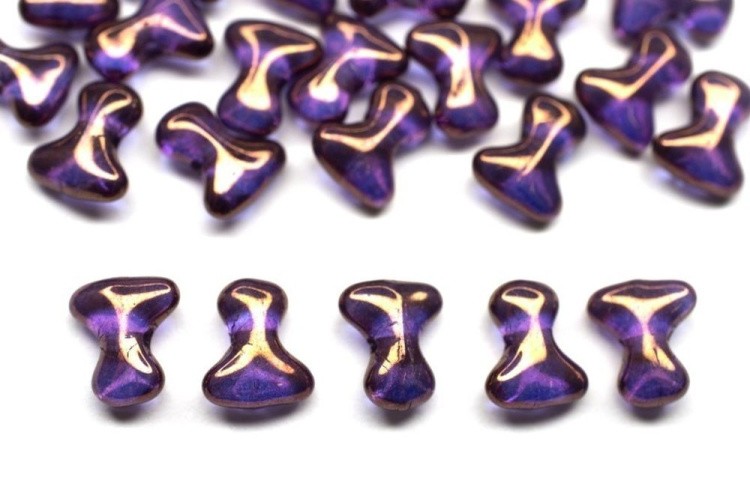 Бусины Preciosa (Чехия) TEE 111-01364-00, 10 г, цвет: 00030-15726 terracota copper — картинка 2