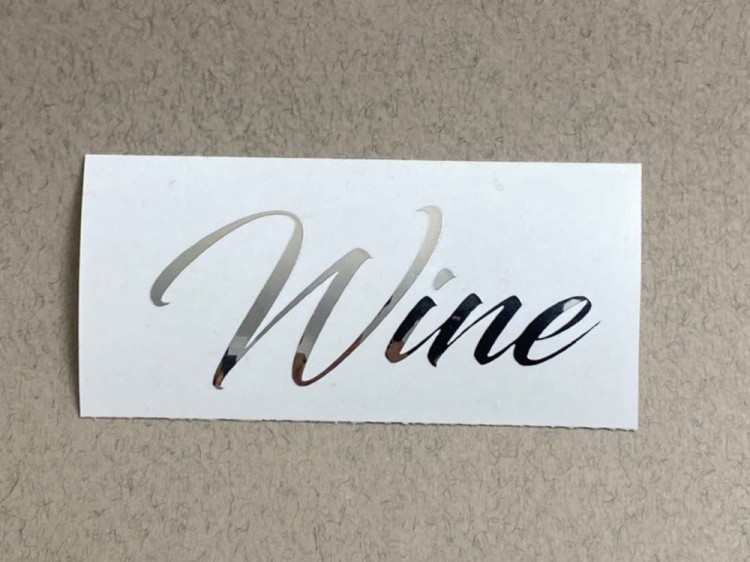 №209 Наклейка (Серебро) Sticker, Art Blong — картинка 2