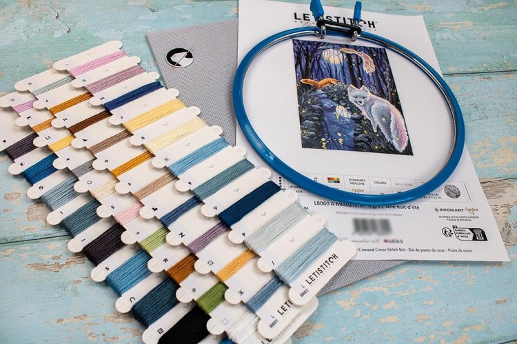 Набор для вышивания «A Midsummer Night (Летняя ночь)» — картинка 4