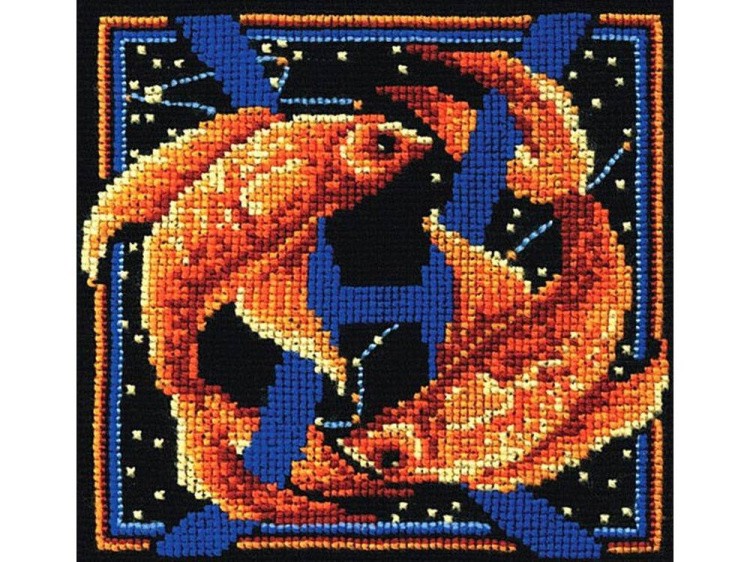 Набор для вышивания «Знаки зодиака. Рыбы»