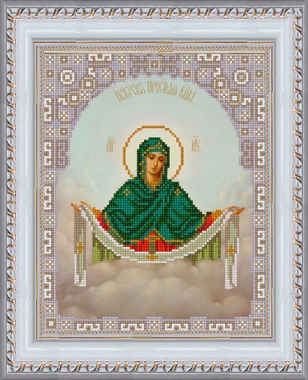 Рисунок на ткани «Богородица Покрова» — картинка 2