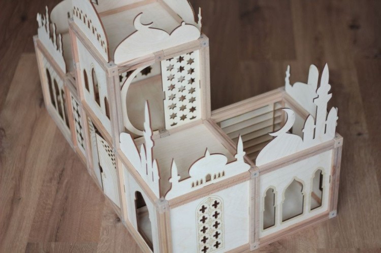 Магнитный конструктор «ARABIC», WOODJO — картинка 4