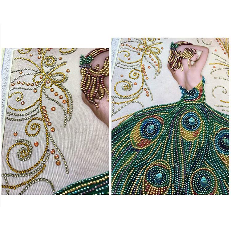 Алмазная вышивка 5D «Волшебный наряд» — картинка 4