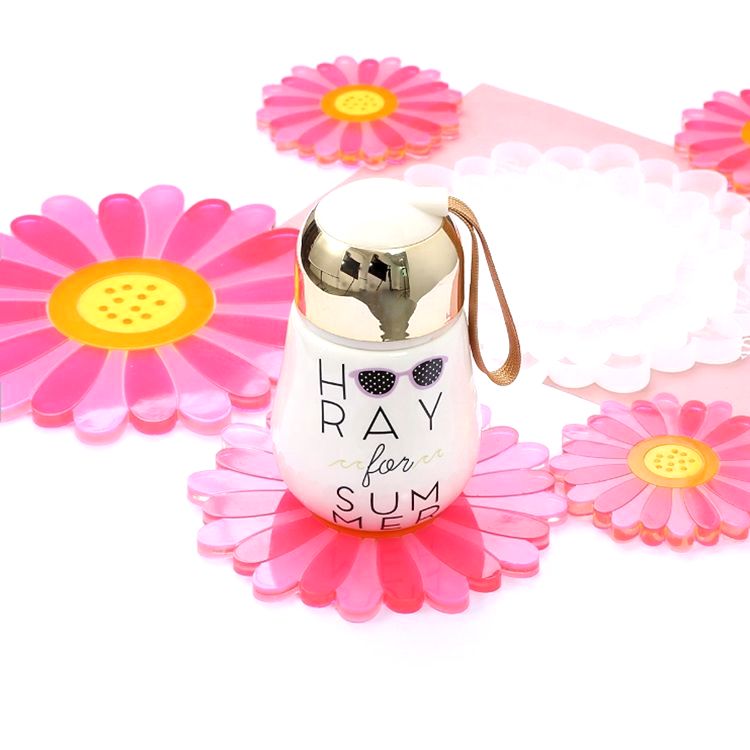 Силиконовый молд «Подстаканник ромашка», 16 см — картинка 3