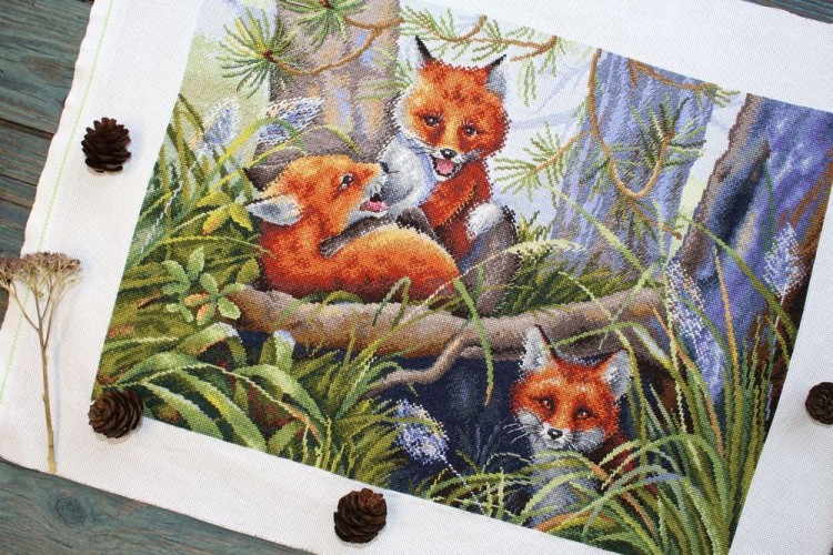 Набор для вышивания «Расшалились» — картинка 4