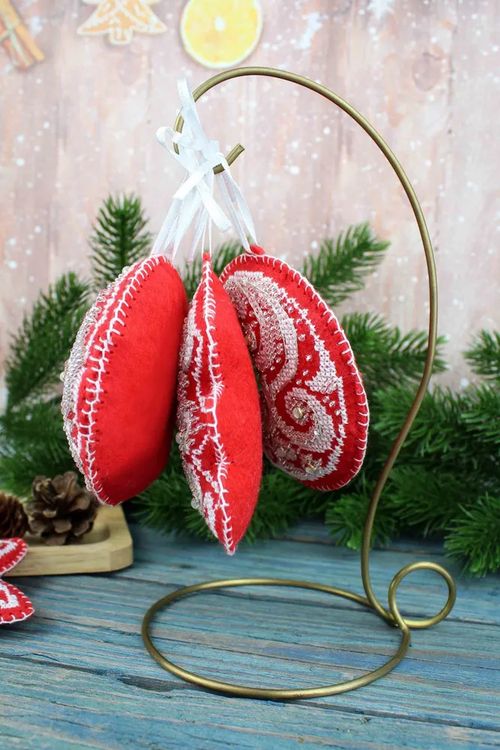 Набор для вышивания «Морозные узоры. Шар» — картинка 7