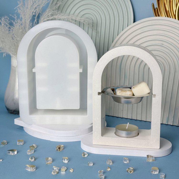 Силиконовый молд - Аромалампа для аромасвечи, 19x14см, 1 молд — картинка 3