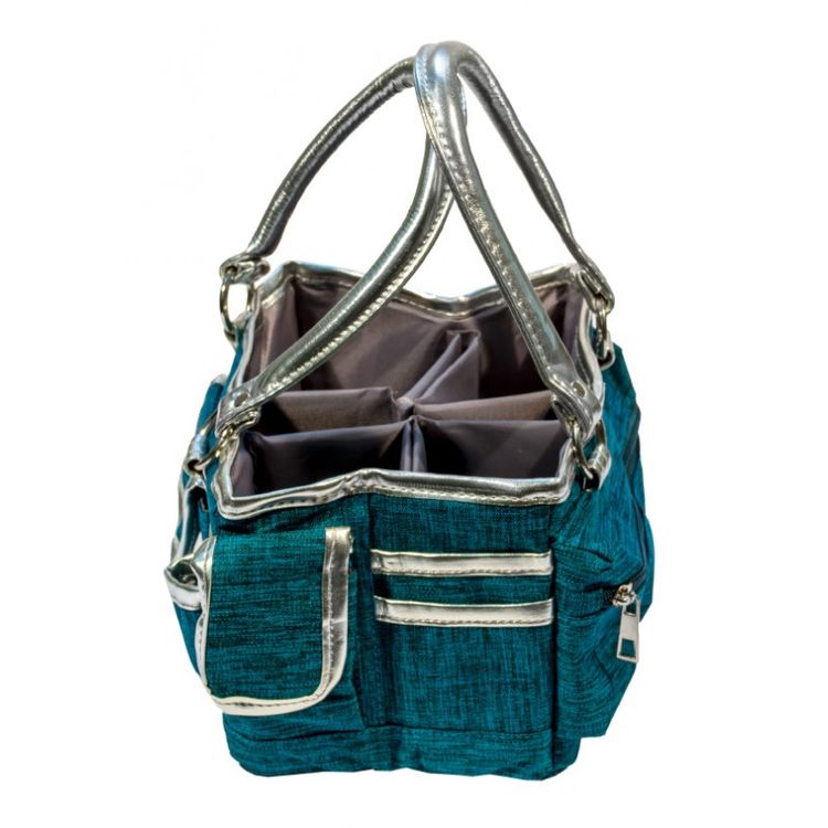 Сумка для рукоделия 15х15х20 см, цвет: синий — картинка 4