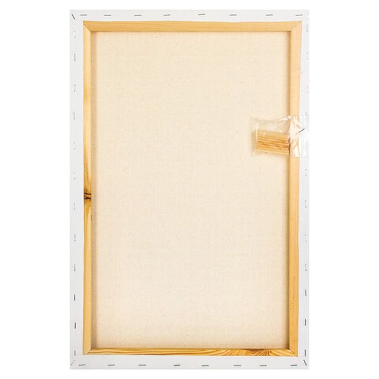 Холст на подрамнике BRAUBERG ART CLASSIC, 40х60 см, 420 г/м2, 45% хлопок 55% лен, среднее зерно — картинка 6