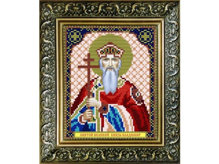 Рисунок на ткани «Св.В. Князь Владимир»