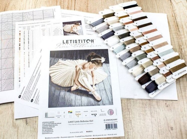 Набор для вышивания «Little Ballerina Girl» — картинка 4