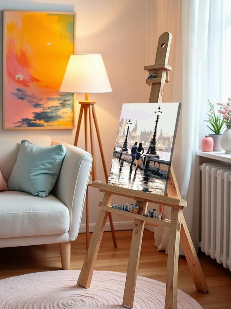 Картина по номерам «Прогулка по набережной» — картинка 9