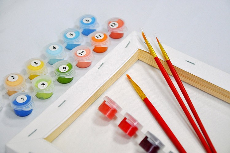 Картина по номерам «Ленивец» — картинка 3