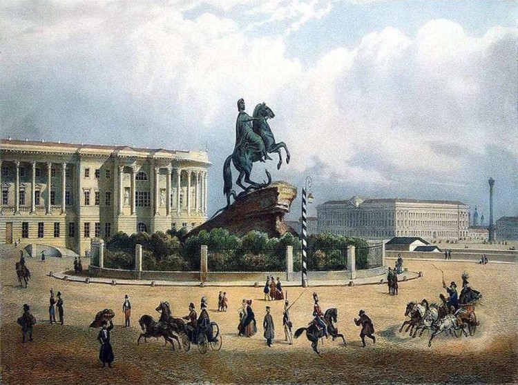 Картина по номерам «Сенатская площадь XIX век»