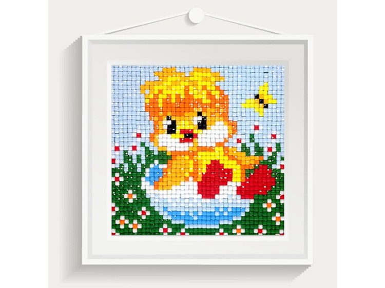 Алмазная вышивка «Утенок» (на магнитной основе) — картинка 2