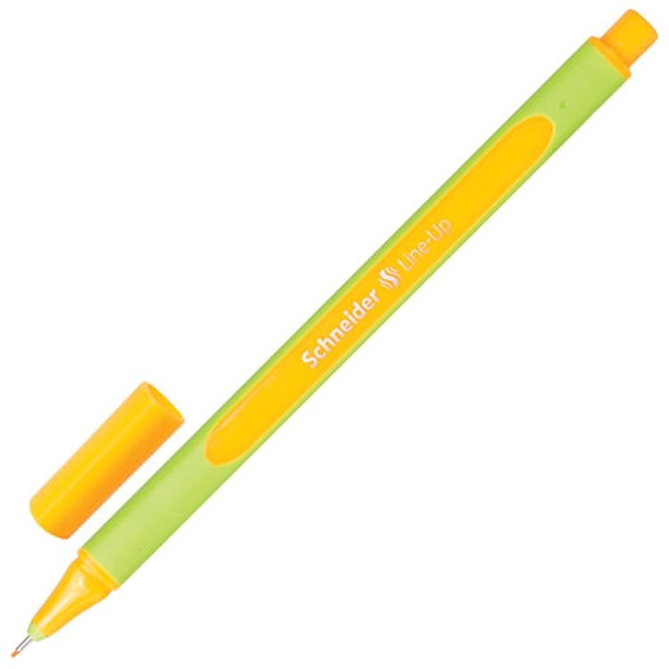 Ручка капиллярная (линер) SCHNEIDER «Line-up», неоново-оранжевая
