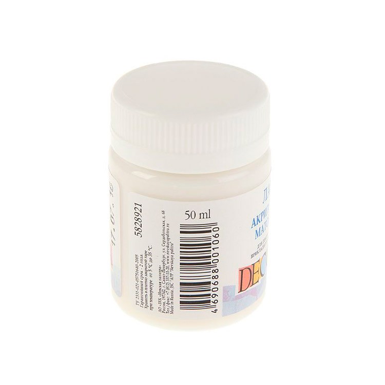 Лак акриловый (матовый) 50 мл, Decola — картинка 2