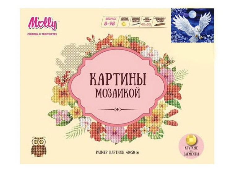 Алмазная вышивка «Ночной полёт» — картинка 2