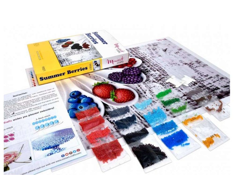 Набор вышивки бисером «Летние Ягоды» — картинка 3
