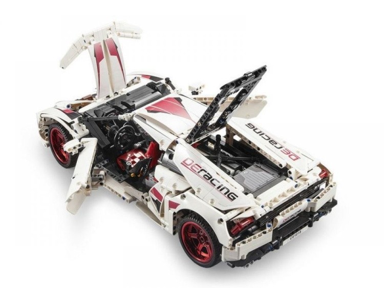 Конструктор CADA спортивный автомобиль Lamborghini LP610, 1696 деталей — картинка 3