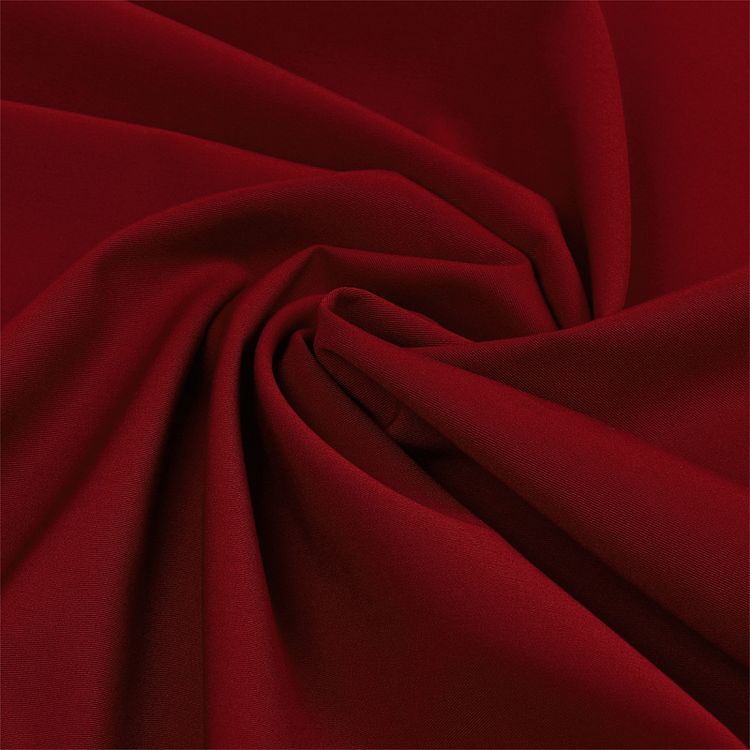 Ткань Костюмная Гальяно, 1 м х 150 см, 200 г/м², цвет: бордовый, TBY