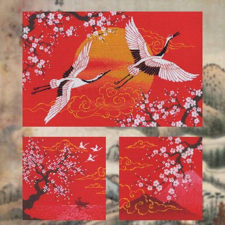 Набор для вышивания «Поднебесная. Горы» — картинка 2