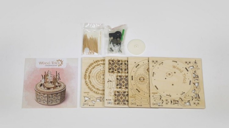 Конструктор из дерева «Танцующие балерины», Wood Trick — картинка 9