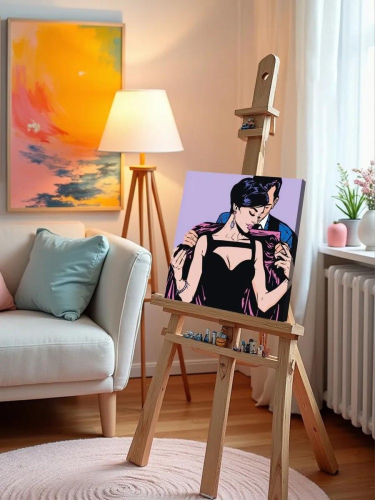 Картина по номерам «Пара» — картинка 9