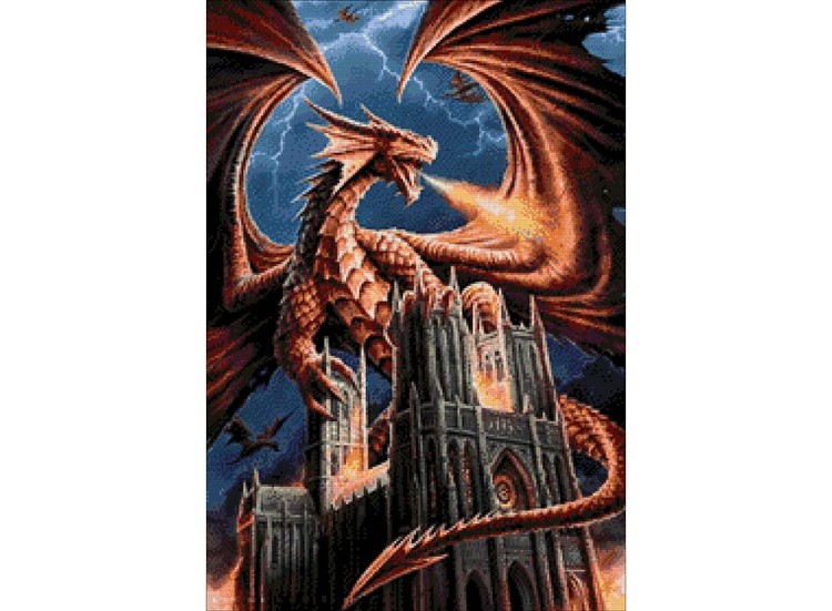 Алмазная вышивка «Хранитель сокровищ» — картинка 2