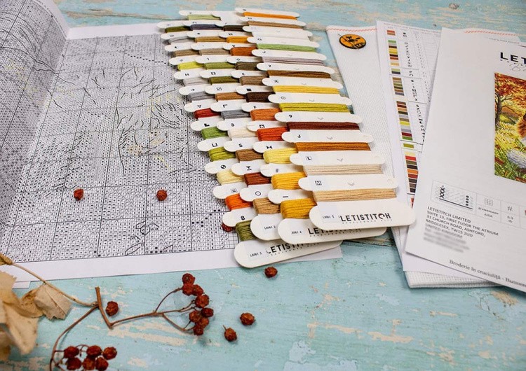 Набор для вышивания «A Friend for Little Fox (Друг для маленького Лиса)» — картинка 2