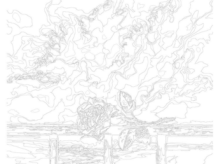 Картина по номерам «Роза» — картинка 3