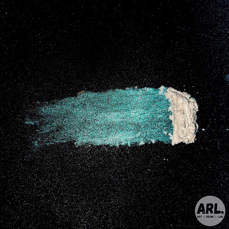 Пигмент SHELL GREEN, зеленый 25 мл, Art Resin LAB — картинка 2