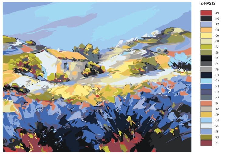 Картина по номерам «Уединение» — картинка 2