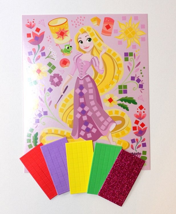 Аппликация «Рапунцель» — картинка 2