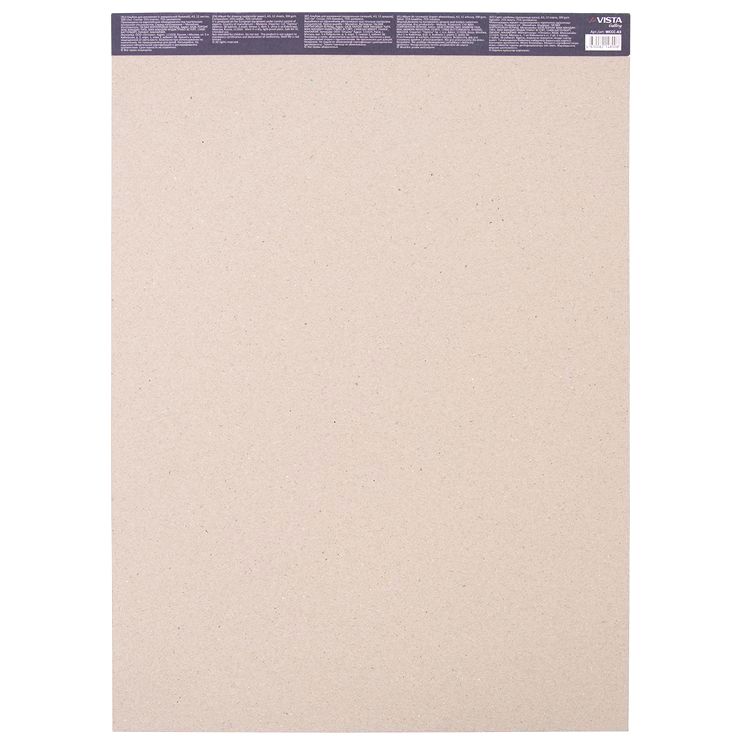 Альбом для акварели, 300 г/м2, A3, 29,7х42 см, склейка с одной стороны, 12 л., Vista-Artista — картинка 3