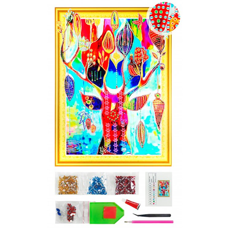 Алмазная вышивка 5D «Дерево желаний» — картинка 2